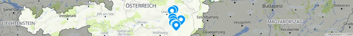 Map view for Pharmacies emergency services nearby Frohnleiten (Graz-Umgebung, Steiermark)